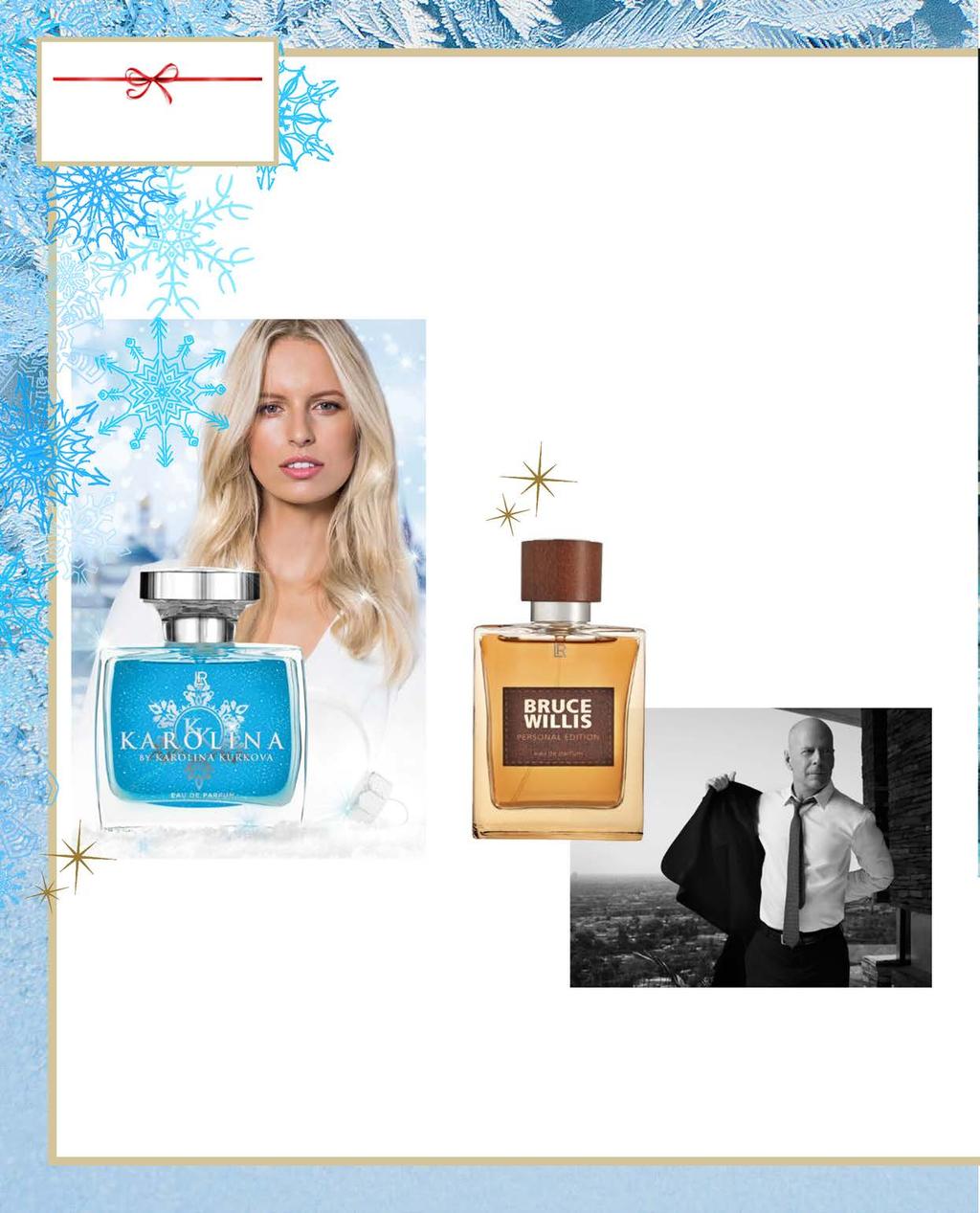 ALL I WANT FOR CHRISTMAS LIMITOWANE ZAPACHY GWIAZDKOWE MARZENIA LIMITOWANY SZARMANCKI I CIEPŁY BRUCE WILLIS PERSONAL EDITION WINTER EDITION Zimowa wersja zapachu sygnowanego przez Bruce a Willisa.