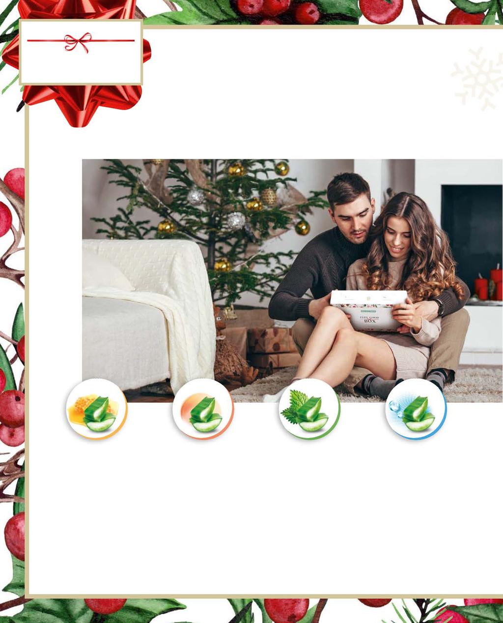 ALL I WANT FOR CHRISTMAS I FEEL GOOD WSZYSTKIEGO DOBREGO ORYGINALNY ŻEL Z MIODEM ŻEL ALOESOWY BEZ CUKRU DLA DBAJĄCYCH O LINIĘ SPECJALISTA DLA OGÓLNEGO DOBREGO SAMOPOCZUCIA ALOE VERA FEEL GOOD BOX