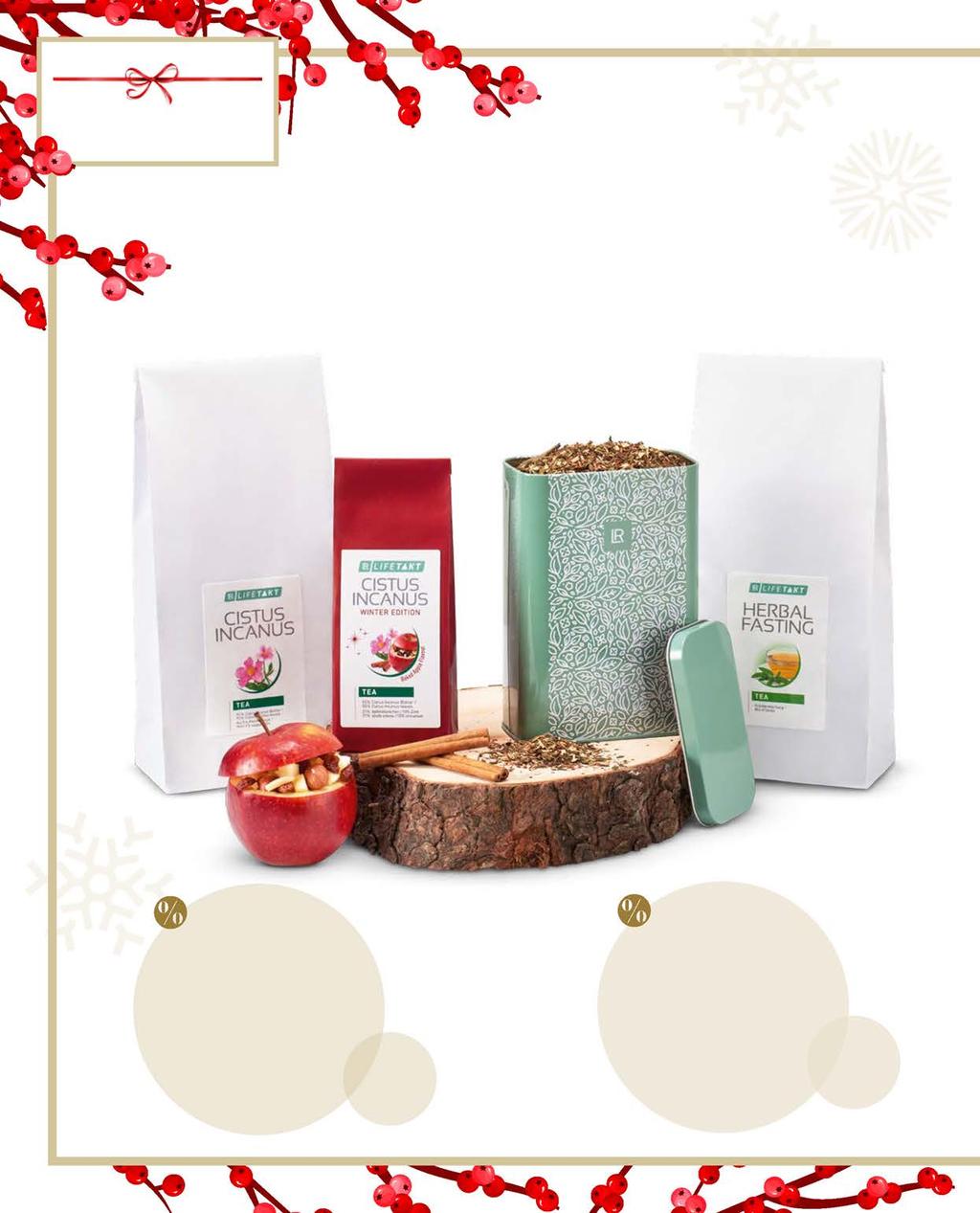 ALL I WANT FOR CHRISTMAS RELAKSUJĄCE WIECZORY MOC CIEPŁA NA ZIMOWE WIECZORY ZESTAW HERBAT Z CZYSTKA Pora na gorącą herbatę!