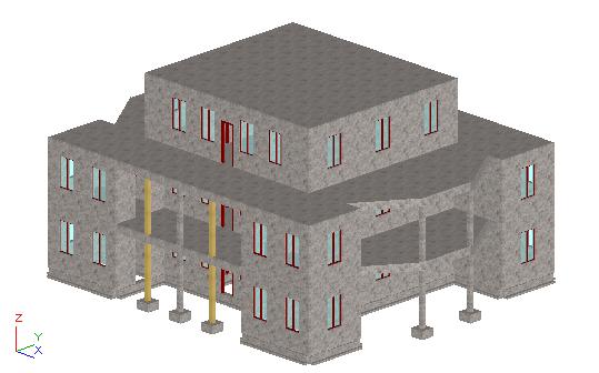 Autodesk Concrete Building Structures - Przykłady strona: 1 1. MOŻLIWOŚCI OBLICZENIOWE PROGRAMU AUTODESK CONCRETE BUILDING STRUCTURES 1.1. Wstęp W poniższym przykładzie przedstawiono użycie metod obliczeniowych dostępnych w programie Autodesk Concrete Building Structures.