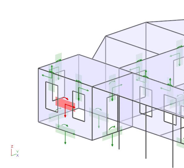 strona: 50 Autodesk Concrete Building Structures - Przykłady LKM w ścianę Ś0_7 (patrz rysunek str.
