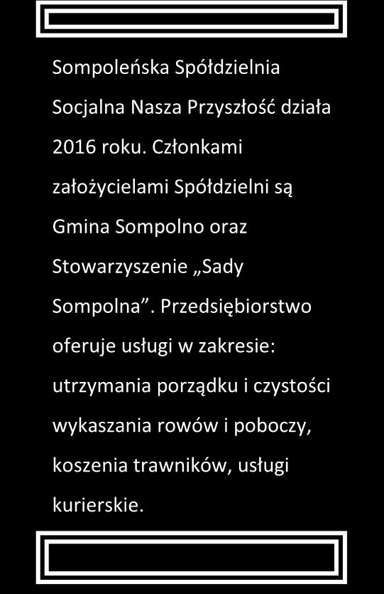 Strona36 Jednocześnie jednak w zapytaniu zastosowano tryb udzielania zamówień zastrzeżonych dla spółdzielni socjalnych, wskazany w art. 15a ustawy z dnia 27 kwietnia 2006 r.