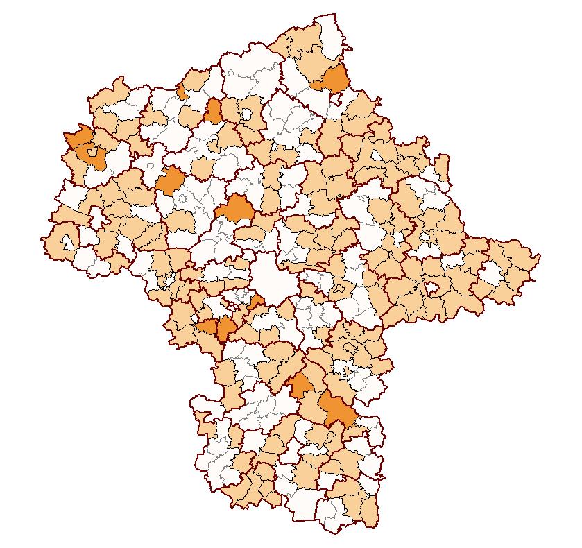 Powiaty - 81% wszystkich powiatów województwa mazowieckiego - (34/42) Projekt ASI Gminy - 55 % wszystkich gmin województwa mazowieckiego - (169/309) wartość Projektu: