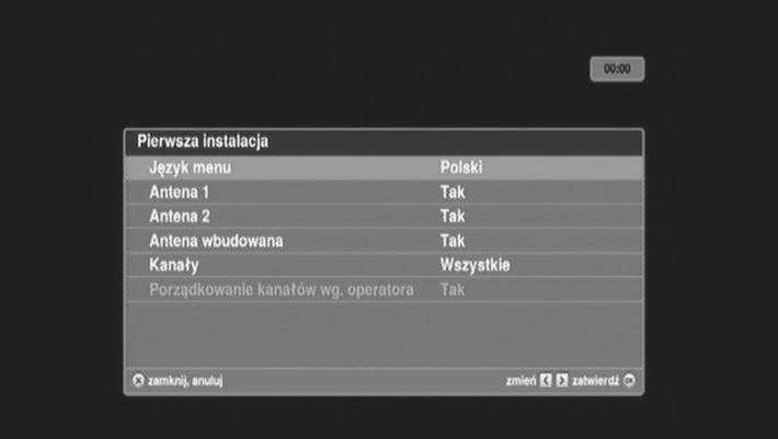 Dodatkowe wejście ANT2 może zostać użyte do podłączenia dodatkowej anteny do odbioru sygnałów w polaryzacji pionowej lub z innego kierunku.