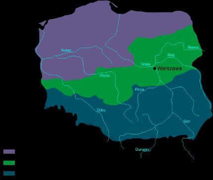 Zlodowacenie Vistula przeplatane było licznymi okresami ociepleń, interstadiałami Amersfoort (ok. 64 000 p. n. e.), Brørup (ok. 58 000 p. n. e.), Hengelo (ok. 31 000 p. n. e.) i Paudorf (ok. 24 000 p.