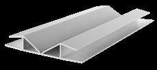 LISTWY LISTWY KRYJĄCE LISTWY KRYJĄCE SMOPRZYLEPNE OPIS PRODUKTU FUNKCJ Listwy kryjące z punktami rozłączeniowymi i piankową taśmą klejącą Profile komorowe