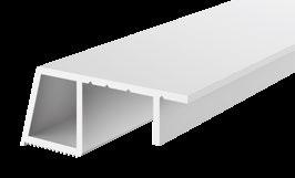 42 LISTWY KRYJĄCE OPIS PRODUKTU Listwy kryjące Materiał: PVC biały