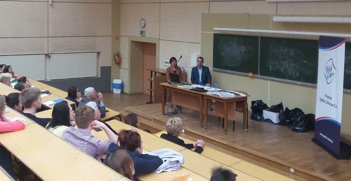 AKTUALNOŚCI Staże w Cukrowniach KSC S.A. dla studentów Politechniki Łódzkiej J Magdalena Bożko Krajowa Spółka Cukrowa S.A. organizuje staże dla studentów Wydziału Biotechnologii i Nauk o Żywności Politechniki Łódzkiej.
