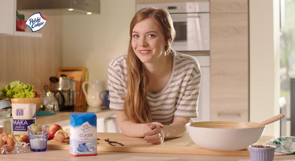 Specjalnie na potrzeby kampanii telewizyjnej, wyprodukowany został nowy spot reklamowy, którego główną misją jest podkreślenie niezastąpionej funkcji, jaką cukier pełni w codziennym życiu każdego z