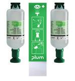 500 ml Plum Eye Wash Butelka może być uzupełnieniem zestawu lub wisieć samodzielnie. 1000 ml Plum Eye Wash Butelka może wisieć samodzielnie lub być uzupełnieniem do zestawu Plum Eye Wash Maxi.
