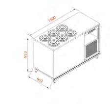 Dodatkowo na zamówienie siatka ze stali nierdzewnej. Additional charge for two drawer unit (same size drawers) / inox.