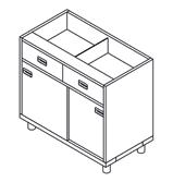 celów konserwacyjnych boki ze stali nierdzewnej blat ze stali nierdzewnej scotch brite TRATTO NEUTRO HINGED DOORS / DRZWI UCHYNE TRATTO NEUTRO SIDING DOORS / DRZWI PRZESUWNE D / GŁĘBOKOŚĆ.