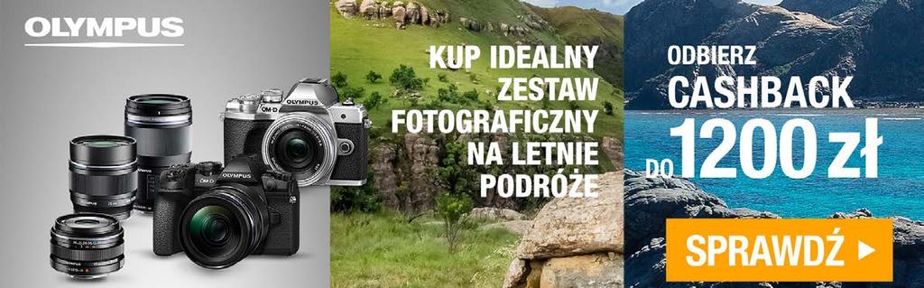 Raty 20x0% Olympus OM-D E-M5 MARK II z ob.