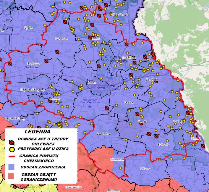 że wszyscy rolnicy prowadzący chów lub hodowlę świń na obszarze dotkniętym ASF otrzymają finansowe wsparcie państwa.