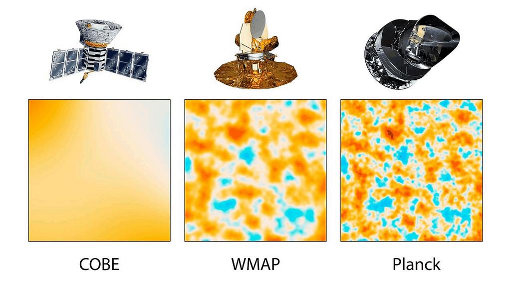 Planck W roku 2009 wystrzelono satelitę Planck, pierwsze uzyskane wyniki zaprezentowano w roku 2013, ostateczne w 2018