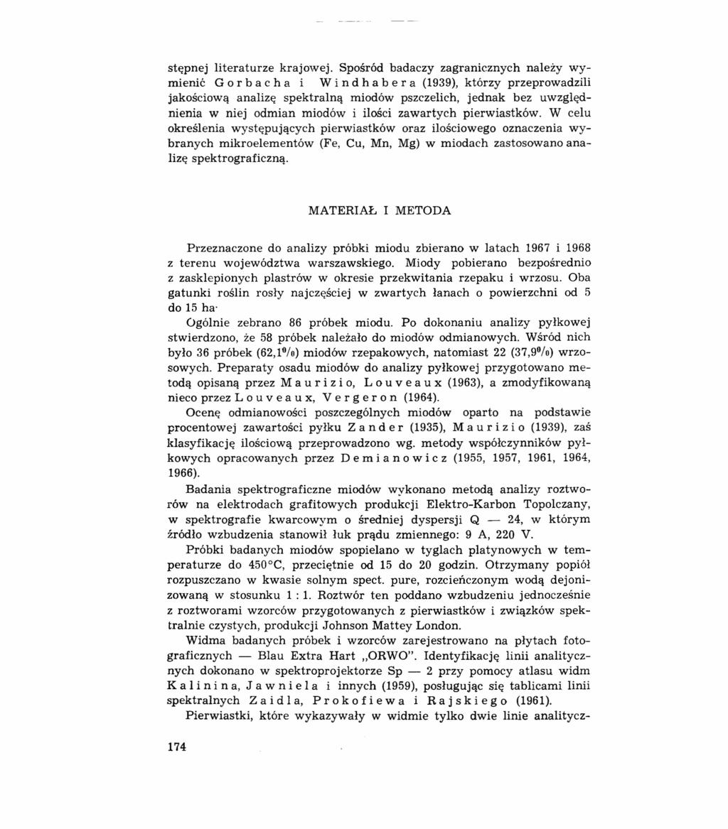stępnej literaturze krajowej.