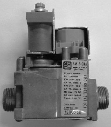 05.2009 ; 5. 8 Zespół gazowy Gas unit Газовый узел Z490.03.00.00 typ VGU56S.A09 firmy SIEMENS zamienny z Z0520.03.00.00 lub ; w kotłach produkowanych od 0.2. 2008 применяемый в котлах выпускаемых од 0.