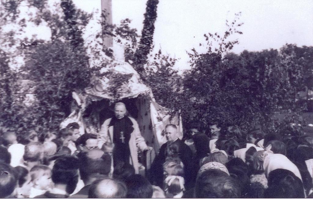 Zdjęcie z kroniki parafii. Zdjęcie 30 Rok 1948, 26 lipca.
