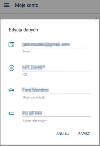 Samouczek do aplikacji PZU GO URZĄDZENIE W zakładce Urządzenie znajdziesz informacje o urządzeniu PZU GO: stan naładowania baterii, informację o połączeniu urządzenia z telefonem, numer ID, czyli