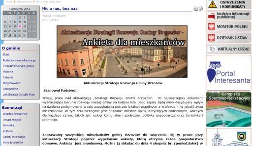 I. WPROWADZENIE Gmina jest wspólnotą samorządową tworzoną z mocy prawa przez mieszkańców, w której splatają się złożone procesy społeczno-gospodarcze przebiegające w środowisku naturalnym i w