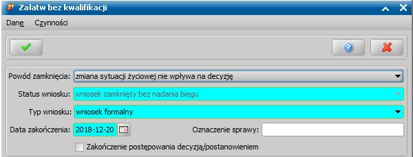 Opracowanie decyzji i realizacja dopłat do czynszu Na podstawie wniosku o dopłatę do czynszu zostanie automatycznie wygenerowana decyzja przyznająca świadczenie, jeśli spełnione są warunki: a.