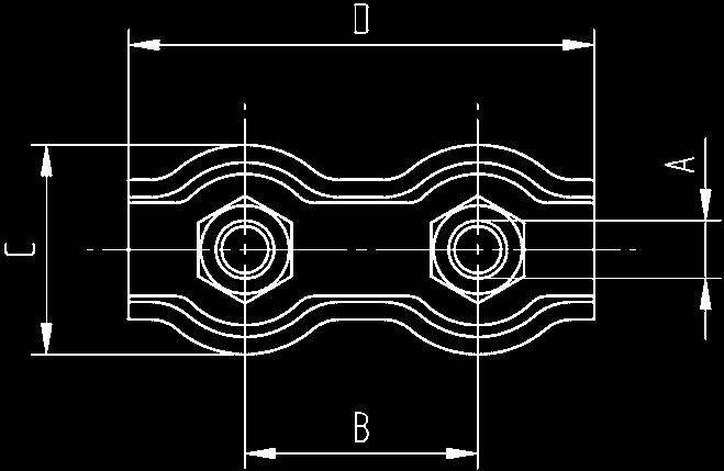 WIRE SYSTEM DRAHTSEILSYSTEM SYSTEMY LINKOWE ZACISK PODWÓJNY DUPLEX-CLIP DUPLEX- CLIP # III
