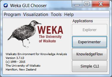 Część 1 Nawigacja po GUI Weka + nieco bibliotek Pythona 1.1 W oknie startowym Weka uruchom opcję Explorer Załaduj plik xy-001.