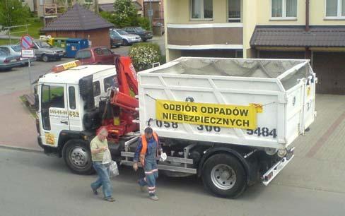 niebezpiecznych zbiórka prowadzona metodą objazdową, Rys.