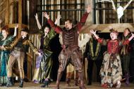 2015-06-17 WESOŁE KUMOSZKI Z WINDSORU Trwają próby do WESOŁYCH KUMOSZEK Z WINDSORU Williama Shakespeare'a.