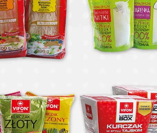 96 MAKARON RYŻOWY 200 G nitki, wstążka, brązowy nitki 170 g po 21612163