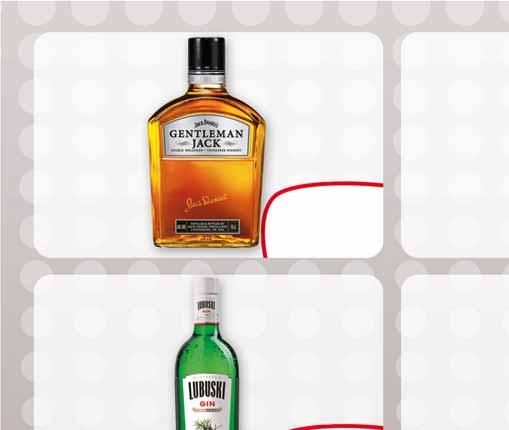 WHISKEY GENTLEMAN JACK 40% 700 ML po 80944424 69 WHISKY BALLANTINE S FINEST 40% 700 ML Hard Fired 40% 700 ml w cenie: 42.