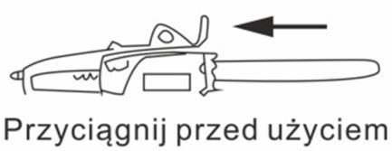 by postronne powinny oddalić się od operatora, zarówno podczas uruchamiania pilarki, jak i podczas wykonywania prac związanych z cięciem materiału.