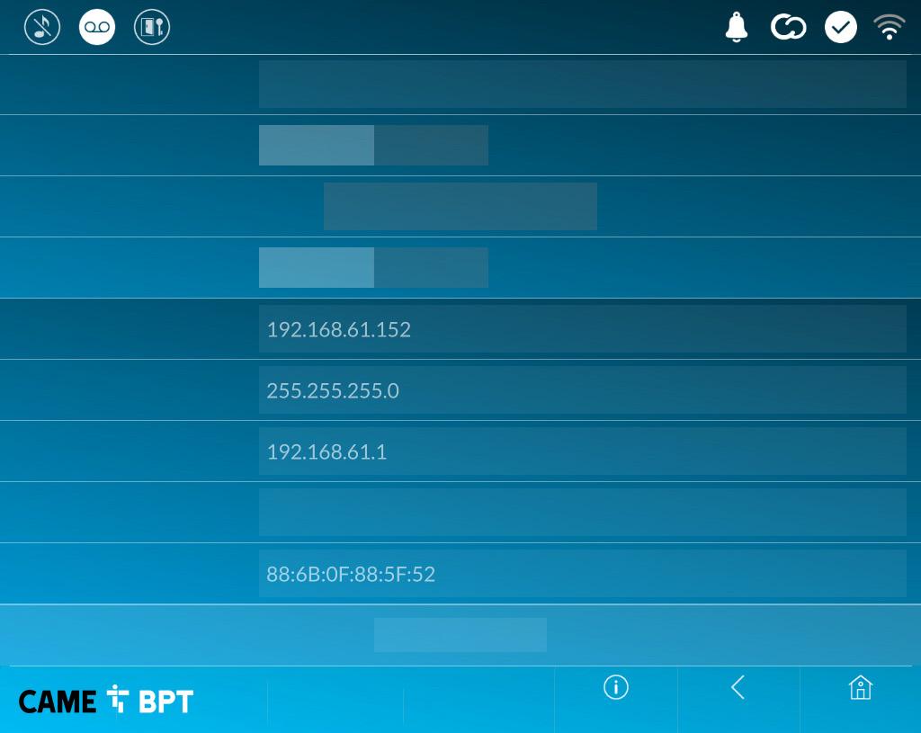 Konfiguracja X2 Sieć Typ połączenia Aktywowany Tryb Adres IP Maska sieciowa Brama sieciowa DNS Adres MAC 1 Statyczny C D E F G H Wi-Fi TAK DHCP NIE Skonfiguruj Wi-Fi Statyczny Wyślij SN Programowanie