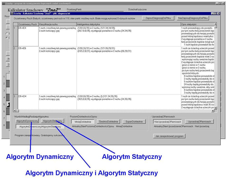 Wyniki z obu