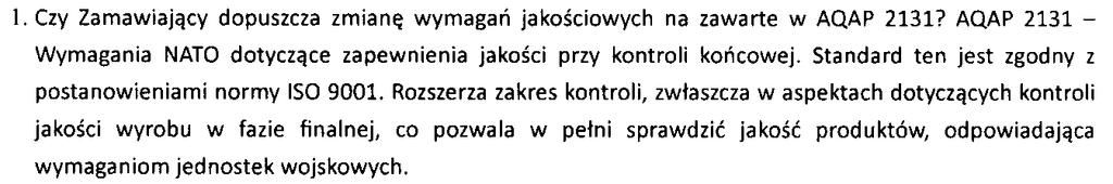 Warszawa, 27 marca 2018 r. WYKAZ PYTAŃ które wpłynęły do Zamawiającego wraz z WYJAŚNIENIAMI i ODPOWIEDZIAMI Dot. Pytanie 1. OPZ UMOWA zał.