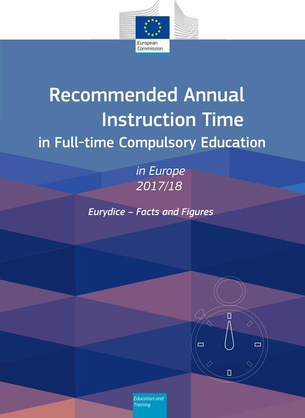 Edukacja szkolna ENG Czas przeznaczony na nauczanie poszczególnych przedmiotów w szkolnictwie obowiązkowym w Europie 2017/18 Recommended Annual Instruction Time in Full-time Compulsory Education in