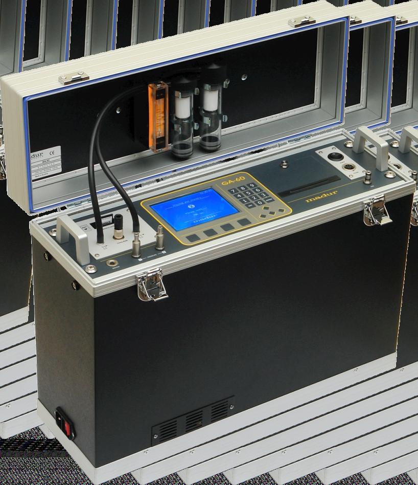 www..com portable gas analyser Największy z analizatorów, wyposażony w sensory elektrochemiczne.