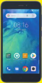 349, 649, 699, Android.1 Oreo 1 GB Pojemność baterii 3000 mah Aparat tylny MPix, przedni 5 MPix 5 " 4 E 16GB Smartfon GO Cena koloru czarnego i niebieskiego obowiązuje od.05.2019 r.