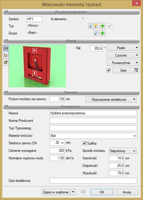 Opis i edycja obiektów Rys. 54.