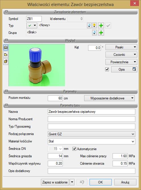 Opis i edycja obiektów Rys. 59.