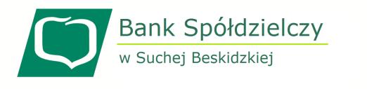 Dokument dotyczący opłat z tytułu usług związanych z rachunkiem płatniczym Nazwa podmiotu prowadzącego rachunek: Bank Spółdzielczy w Suchej Beskidzkiej Nazwa rachunku: Rachunek