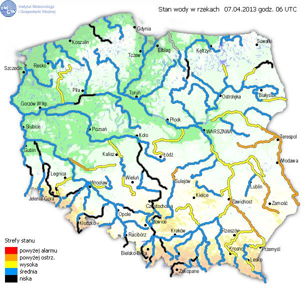 INFORMACJE HYDROLOGICZNO -
