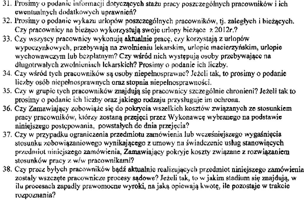 39. Zgodnie z art. 150 Zamówień Publicznych zabezpieczenie naleŝytego wykonania umowy ustala się w wysokości od 2% do 10%.