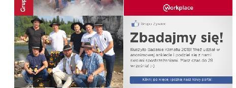 Jeden z postów na platformie