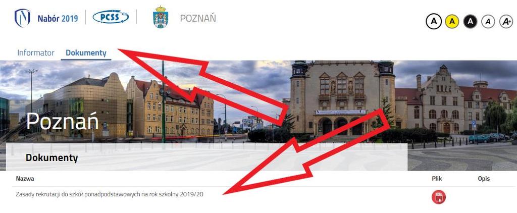 Zapoznaj się z informacjami na temat rekrutacji