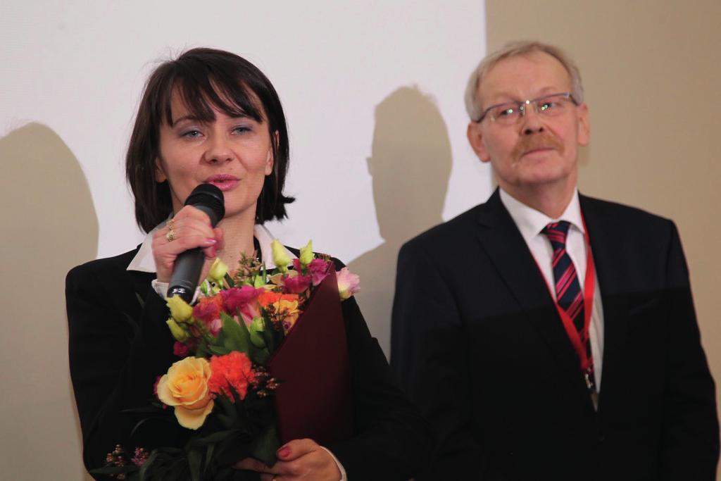 Prof. nadzw. Iwona Ługowska oraz Dyrektor Centrum Onkologii, prof. Jan Walewski (fot. S.