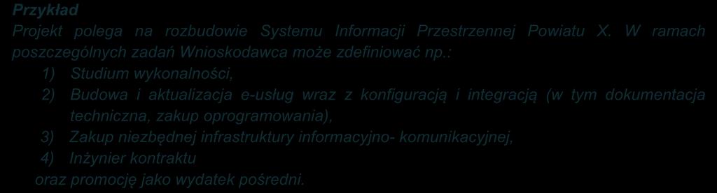 (w polu nazwa zadania obowiązuje limit maksymalnie 80 znaków uwzględniając spacje). W tabeli B.