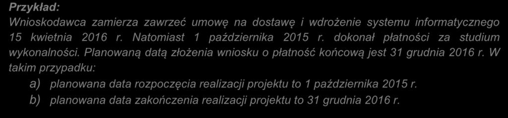 rzeczowej inwestycji, wymagania związane z kontrolą jakości, odbiorami oraz rozliczeniami finansowymi, końcowy termin realizacji projektu określony w Regulaminie konkursu.