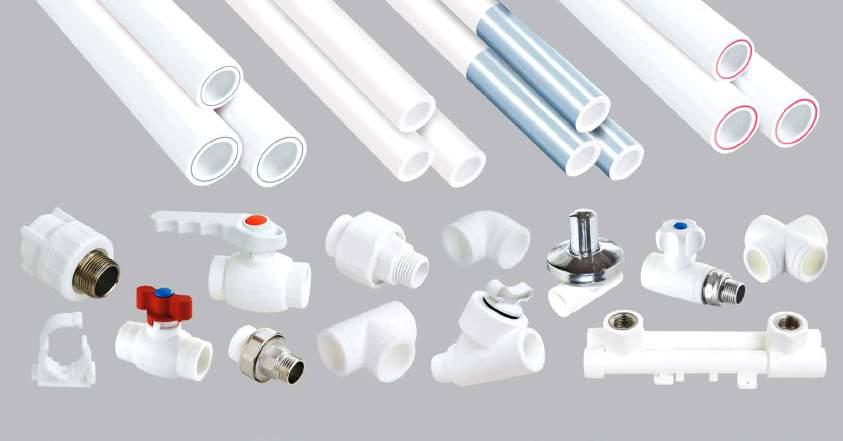 3.2. SYSTEM NANOPANEL PP-R 10 lat gwarancji 2.2. SYSTEMY INSTALACYJNE 2.2.1. System NANOPANEL PP-R NANOPANEL PP-R to system rur i kształtek przeznaczony do szerokiego wykorzystania w instalacjach wewnętrznych.