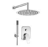 DEL 290120 Bateria DELFIN RULLO natryskowa bez kompletu natryskowego, chrom 35 DEL 290130 Bateria DELFIN RULLO